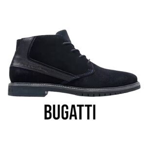 BUGATTI Suede Luxury Boots | Blue | LIKE NEW | Men’s 9 Size 42